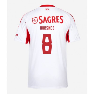 Fotballdrakt Herre Benfica Fredrik Aursnes #8 Tredjedrakt 2025-26 Kortermet Fotballdrakt Herre Benfica Fredrik Aursnes #8 Tredjedrakt 2025-26 Kortermet